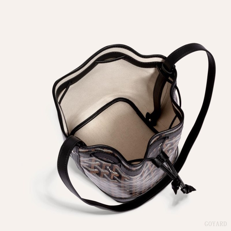 Goyard PETIT FLOT BUCKET BAG Skulderveske Svarte | GY-DCQ9968