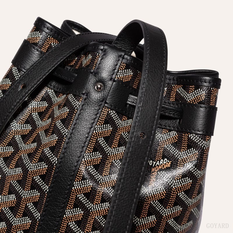 Goyard PETIT FLOT BUCKET BAG Skulderveske Svarte | GY-DCQ9968