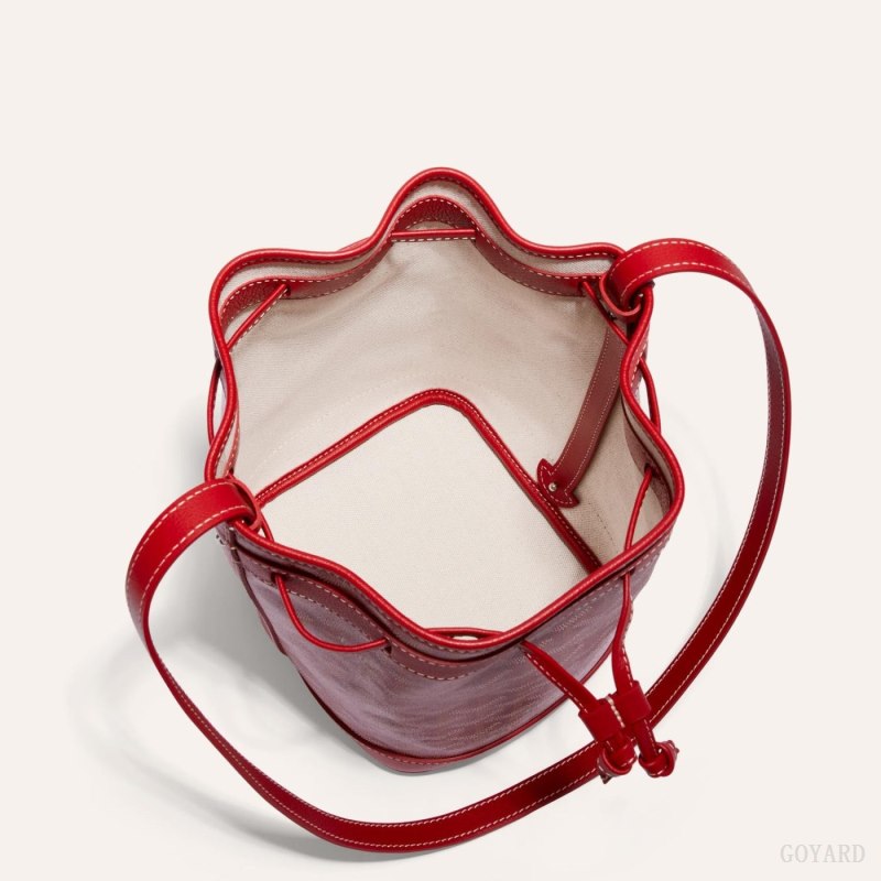 Goyard PETIT FLOT BUCKET BAG Skulderveske Rød | GY-TUG6440
