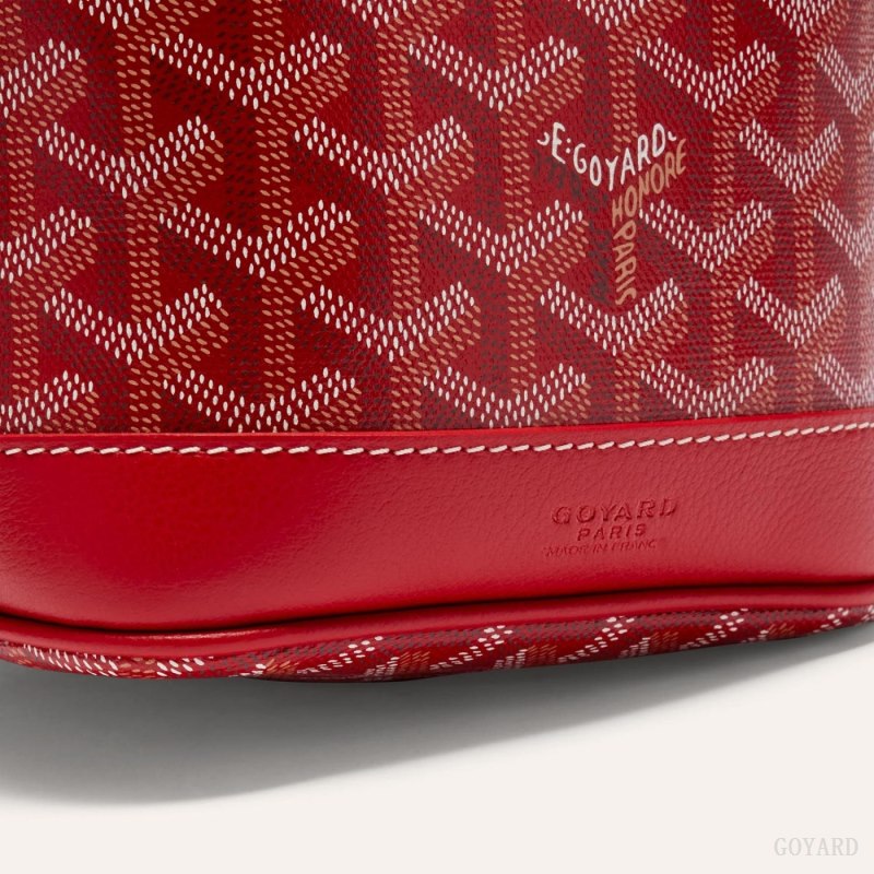 Goyard PETIT FLOT BUCKET BAG Skulderveske Rød | GY-TUG6440