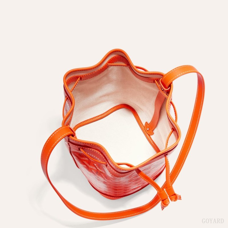 Goyard PETIT FLOT BUCKET BAG Skulderveske Oransje | GY-WZK0583