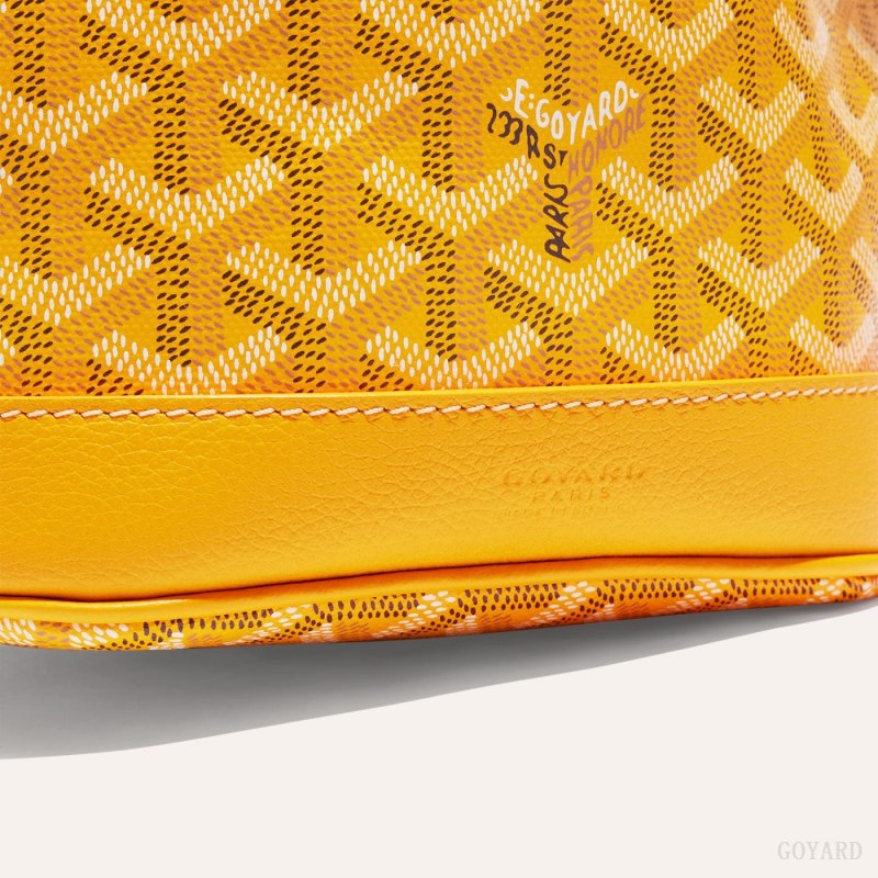 Goyard PETIT FLOT BUCKET BAG Skulderveske Gul | GY-IIN0130