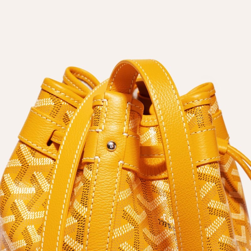 Goyard PETIT FLOT BUCKET BAG Skulderveske Gul | GY-IIN0130