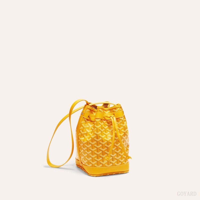 Goyard PETIT FLOT BUCKET BAG Skulderveske Gul | GY-IIN0130