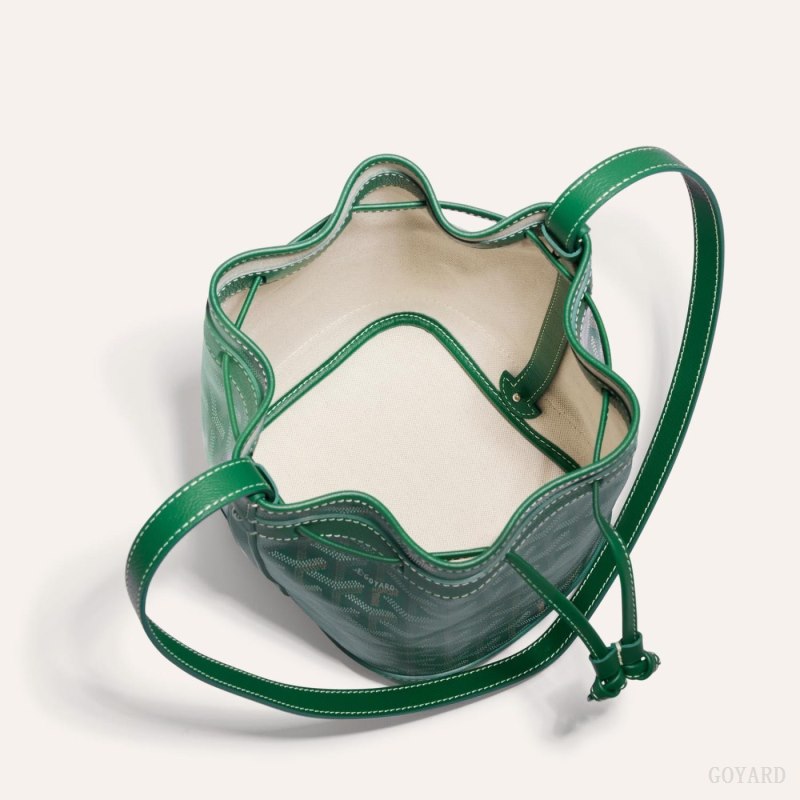 Goyard PETIT FLOT BUCKET BAG Skulderveske Grønn | GY-IKU2724
