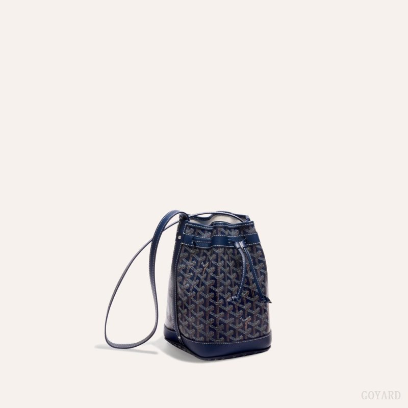 Goyard PETIT FLOT BUCKET BAG Skulderveske Marineblå Blå | GY-TJZ3189