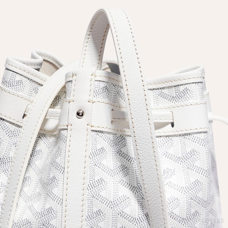 Goyard PETIT FLOT BUCKET BAG Skulderveske Hvite | GY-SPA6761