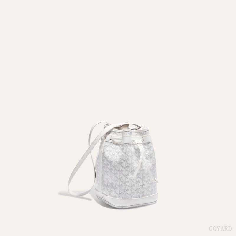 Goyard PETIT FLOT BUCKET BAG Skulderveske Hvite | GY-SPA6761