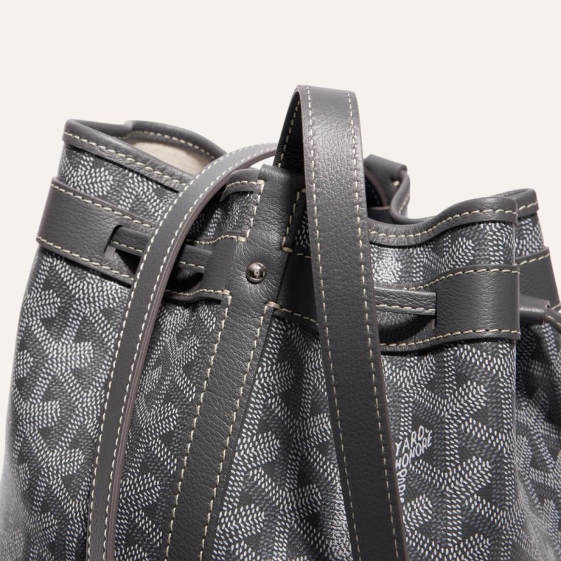 Goyard PETIT FLOT BUCKET BAG Skulderveske Grå | GY-QIR2888