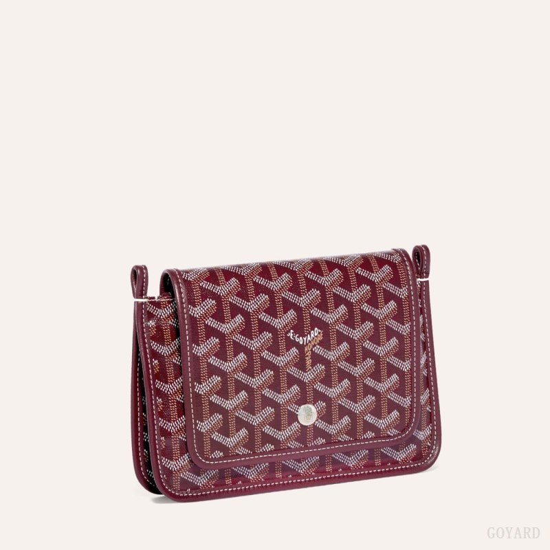 Goyard PLUMET POCKET WALLET Lommebok Burgunder | GY-AIM5952