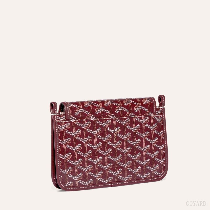 Goyard PLUMET POCKET WALLET Lommebok Burgunder | GY-AIM5952