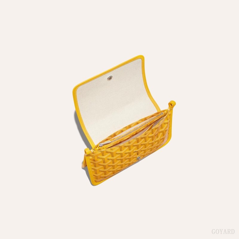 Goyard PLUMET POCKET WALLET Lommebok Gul | GY-NUG7811