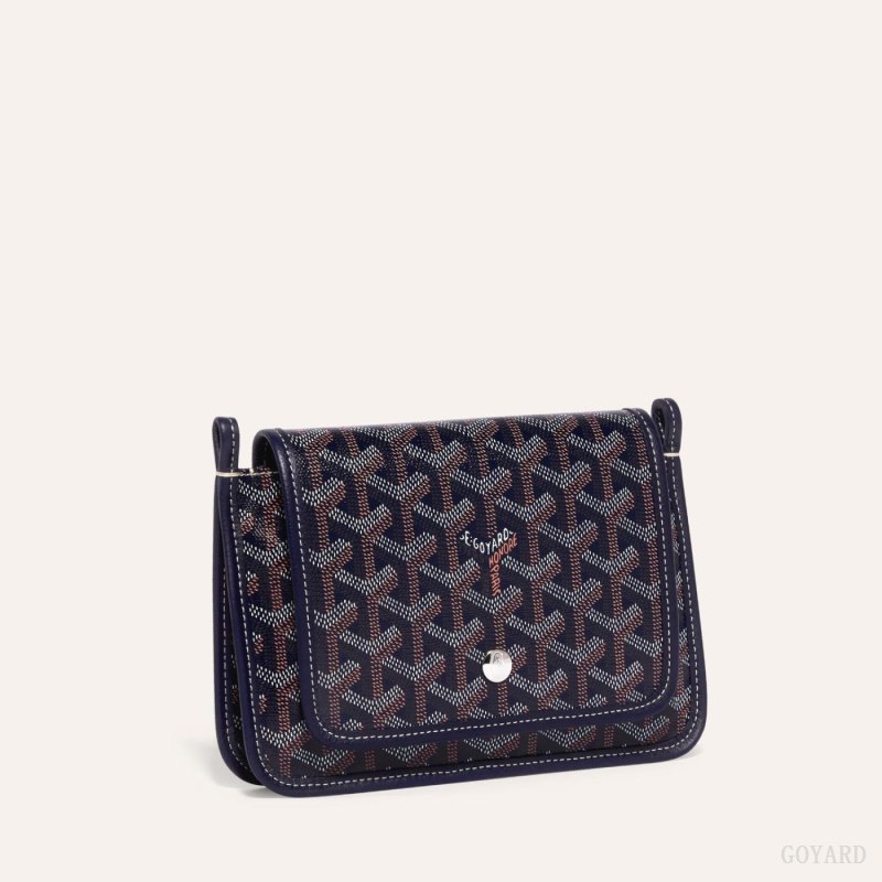 Goyard PLUMET POCKET WALLET Lommebok Marineblå Blå | GY-GRN2306