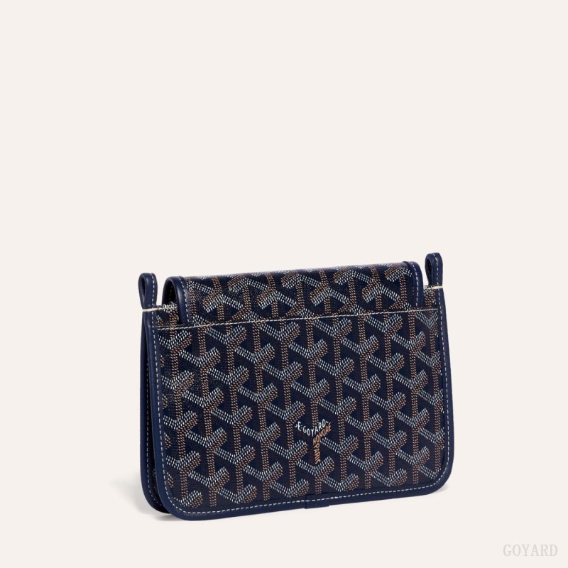 Goyard PLUMET POCKET WALLET Lommebok Marineblå Blå | GY-GRN2306
