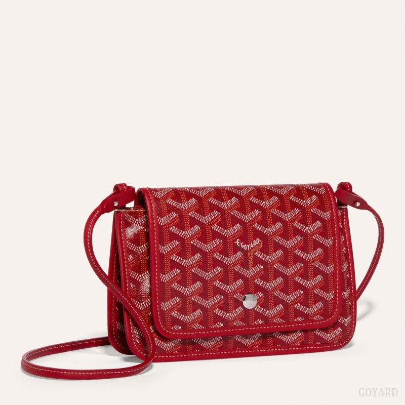 Goyard PLUMET POCKET WALLET Lommebok Rød | GY-CMG7922