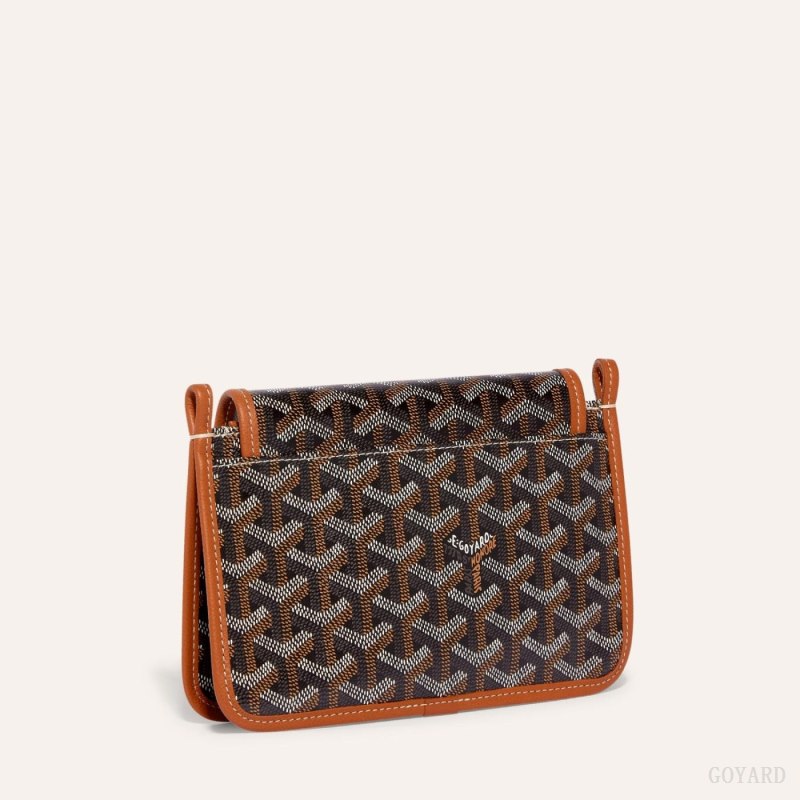 Goyard PLUMET POCKET WALLET Lommebok Svarte Brune | GY-JER5901