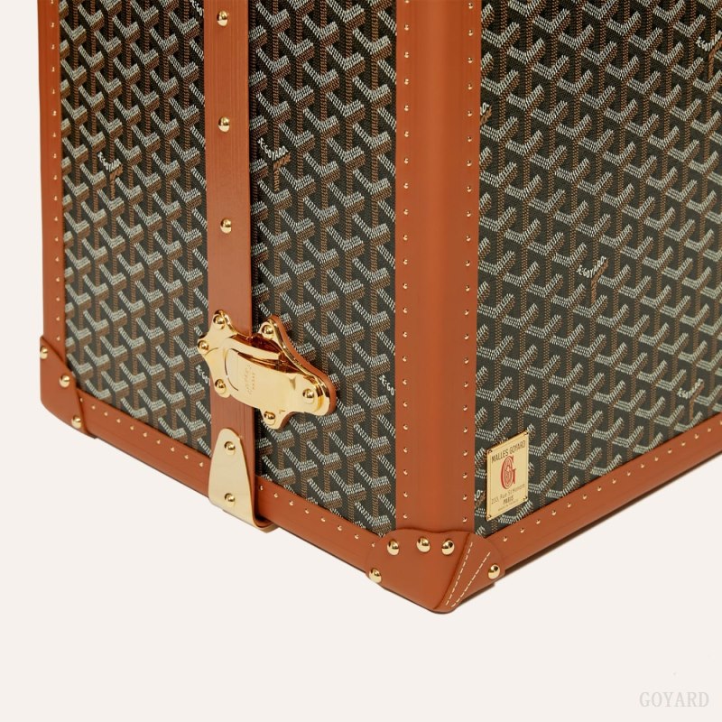 Goyard PULLMAN TRUNK Koffert Svarte Brune | GY-XVI2926