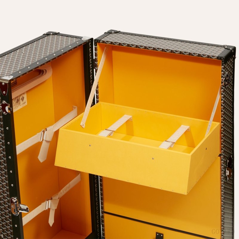 Goyard PULLMAN TRUNK Koffert Svarte | GY-YOX8375