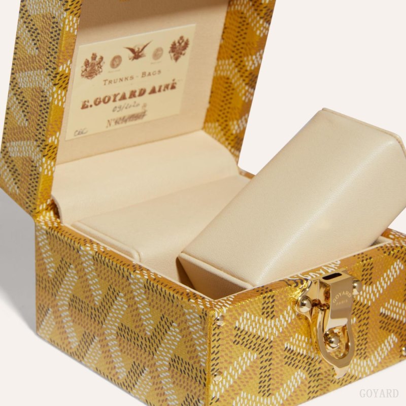 Goyard REGENCE TRUNK Boxes Gull | GY-HVL4959
