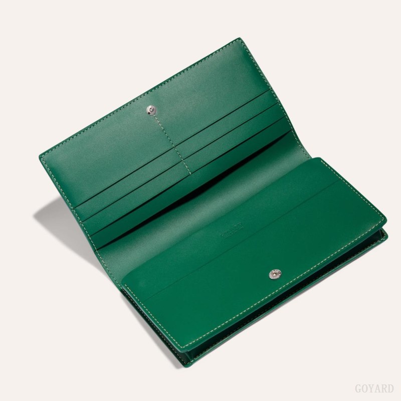 Goyard RICHELIEU WALLET Lommebok Grønn | GY-HEJ5721