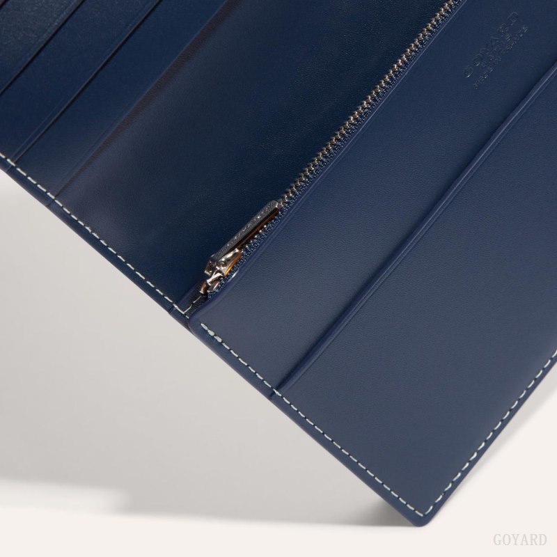 Goyard RICHELIEU WALLET Lommebok Marineblå Blå | GY-MYR4878
