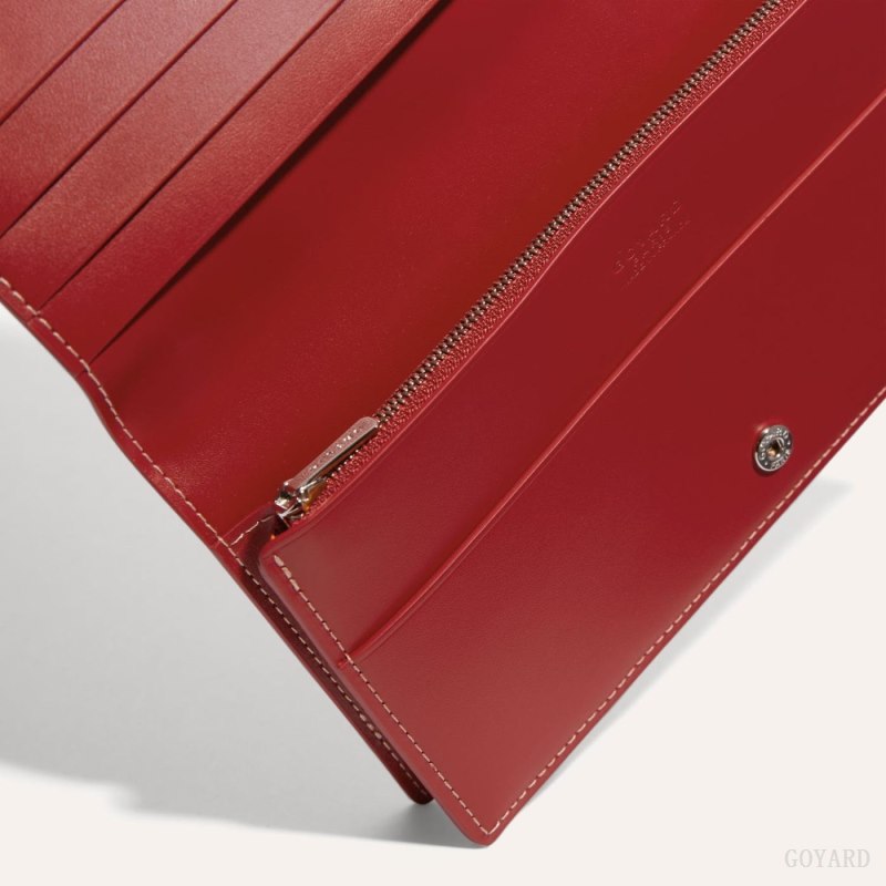 Goyard RICHELIEU WALLET Lommebok Rød | GY-EYK9629