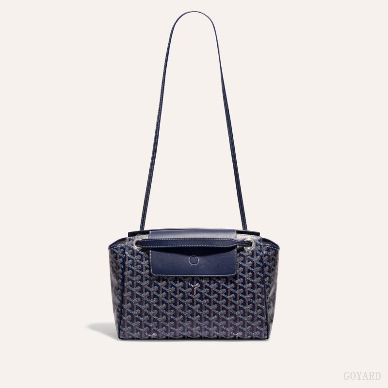 Goyard ROUETTE PM BAG Vesker Marineblå Blå | GY-STH6030
