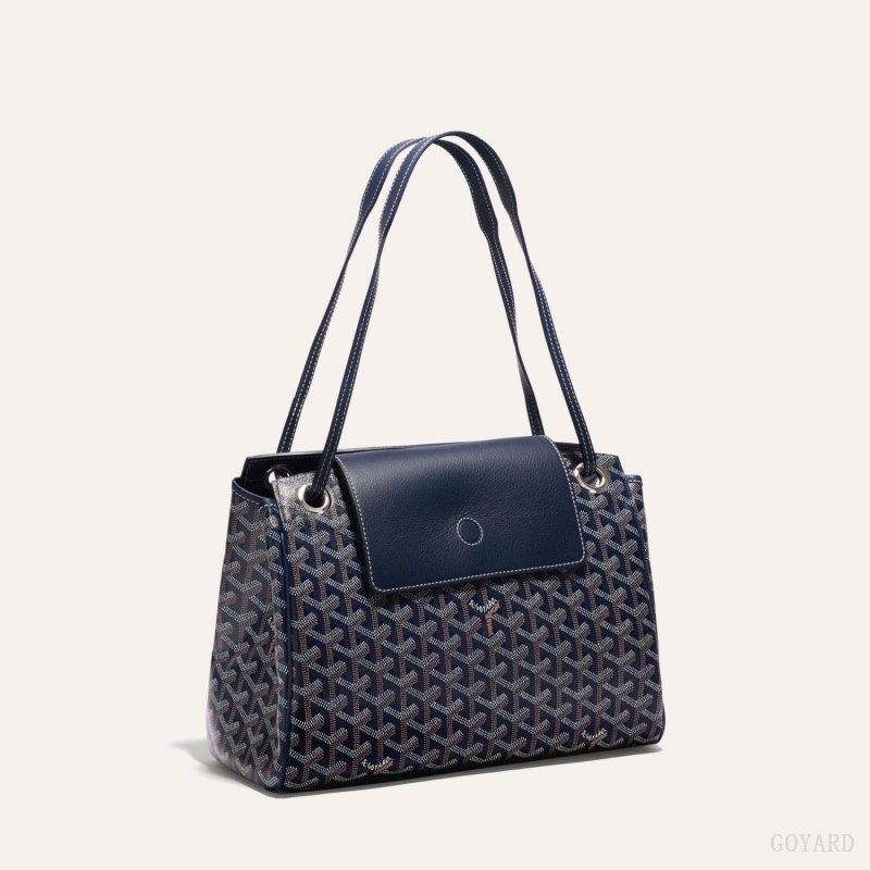 Goyard ROUETTE PM BAG Vesker Marineblå Blå | GY-STH6030