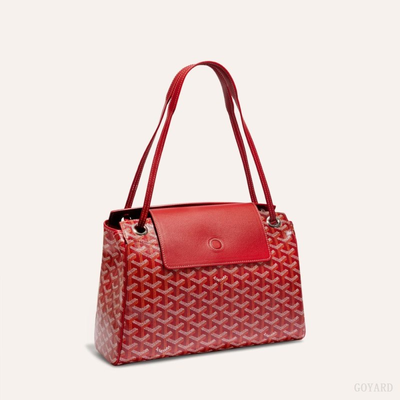 Goyard ROUETTE PM BAG Vesker Rød | GY-ATC3170