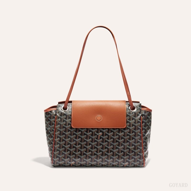 Goyard ROUETTE PM BAG Vesker Svarte Brune | GY-KFR3705