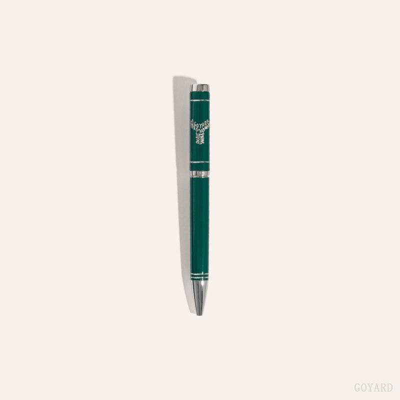 Goyard Rollerball Travel Pen Accessories Grønn | GY-EQN3964