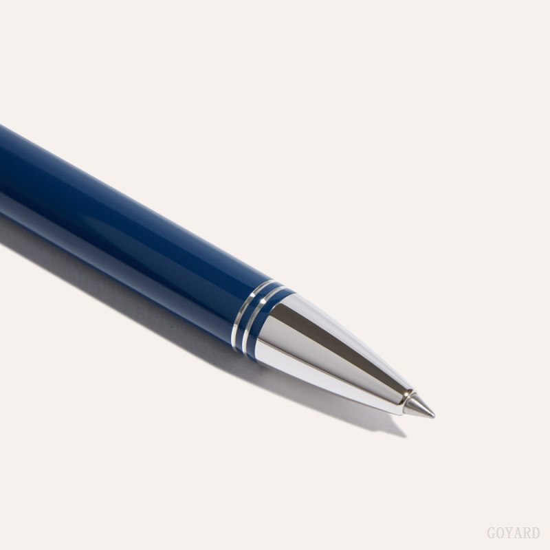 Goyard Rollerball Travel Pen Accessories Marineblå Blå | GY-CDJ8244