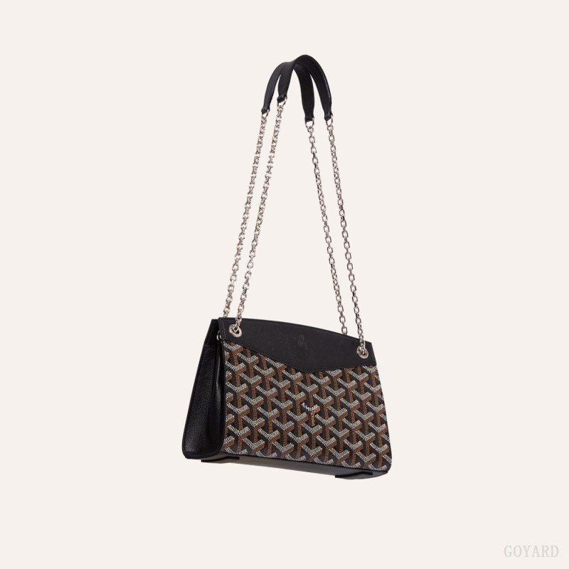 Goyard Rouette Structuré Mini Bag Vesker Svarte | GY-TPL5403