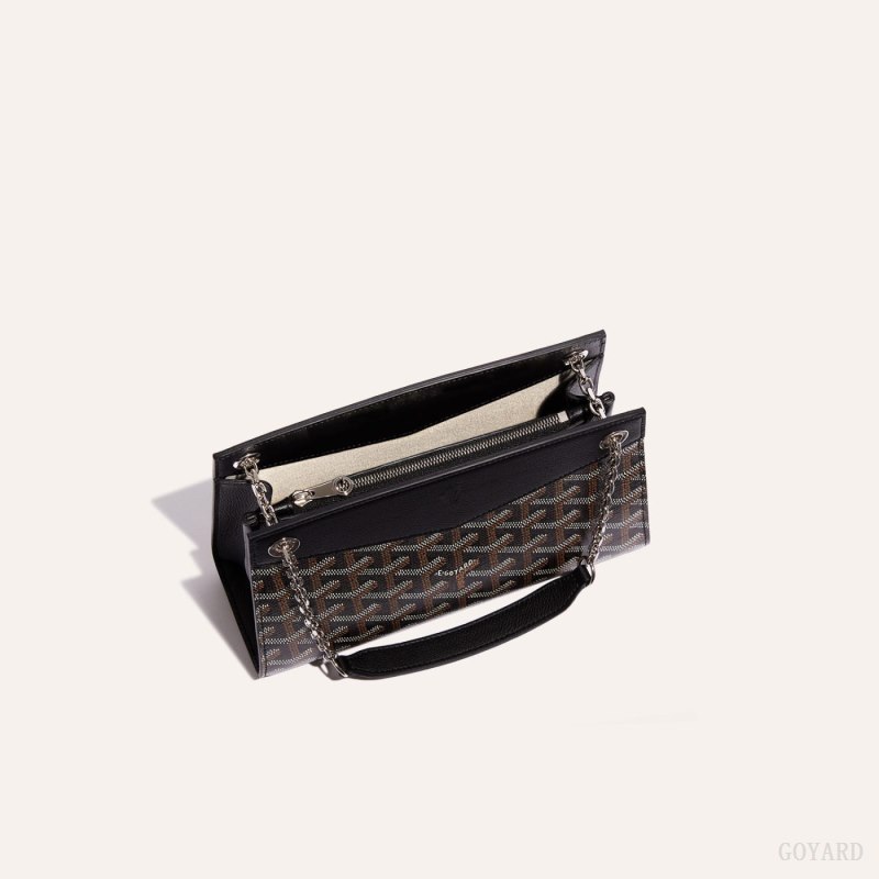 Goyard Rouette Structuré Mini Bag Vesker Svarte | GY-TPL5403