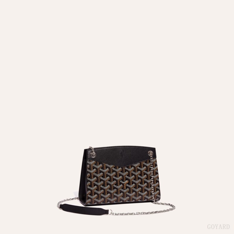 Goyard Rouette Structuré Mini Bag Vesker Svarte | GY-TPL5403