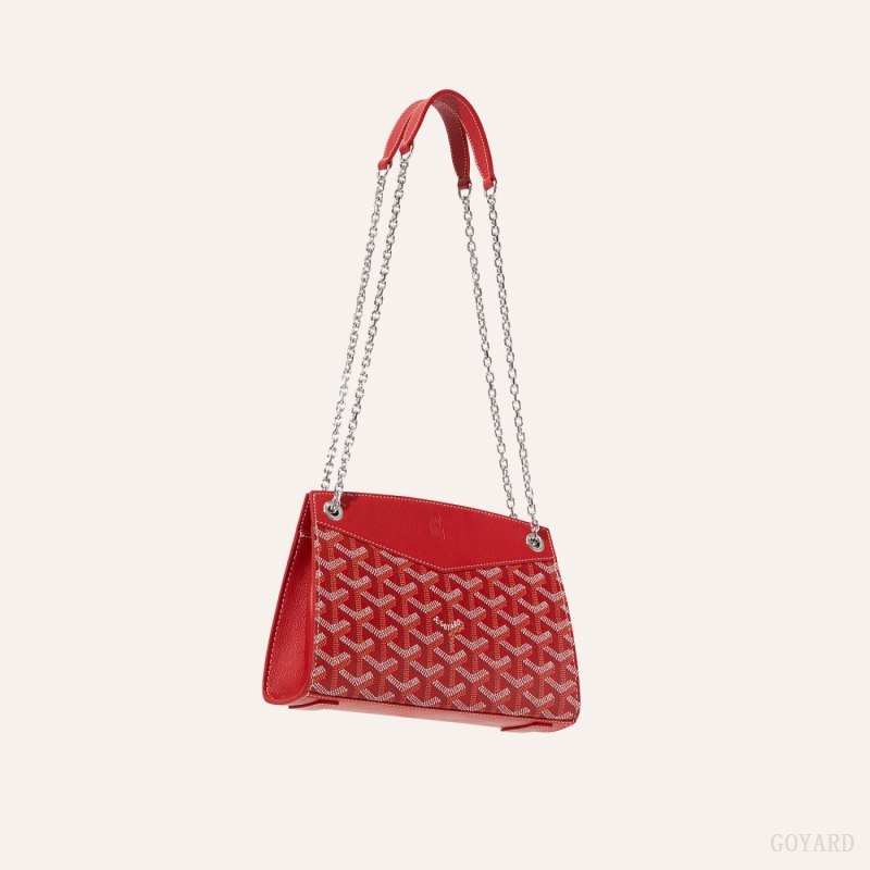 Goyard Rouette Structuré Mini Bag Vesker Rød | GY-ZVV4803
