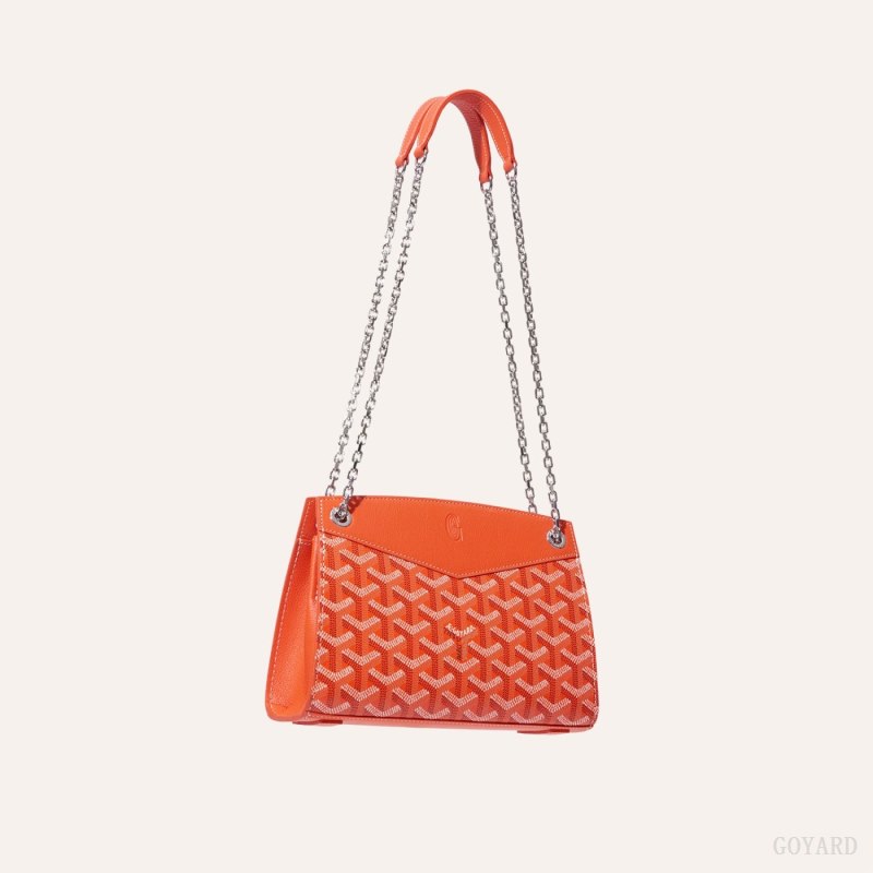 Goyard Rouette Structuré Mini Bag Vesker Oransje | GY-WAX9160
