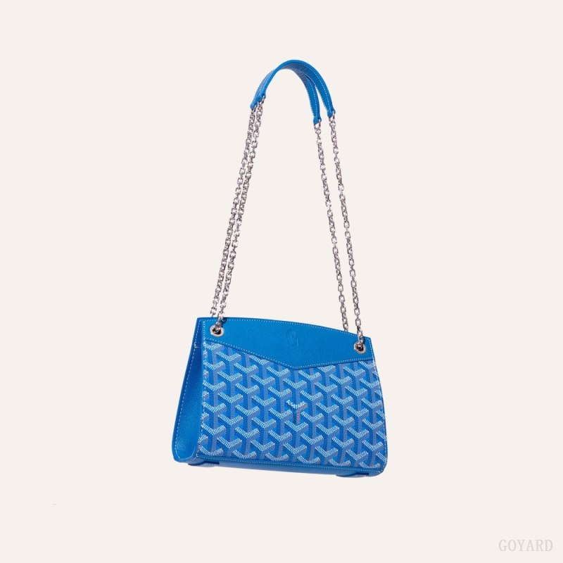 Goyard Rouette Structuré Mini Bag Vesker Blå | GY-FHG1534