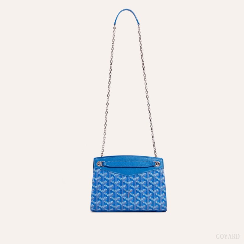 Goyard Rouette Structuré Mini Bag Vesker Blå | GY-FHG1534