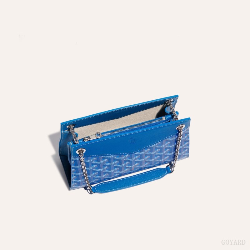 Goyard Rouette Structuré Mini Bag Vesker Blå | GY-FHG1534