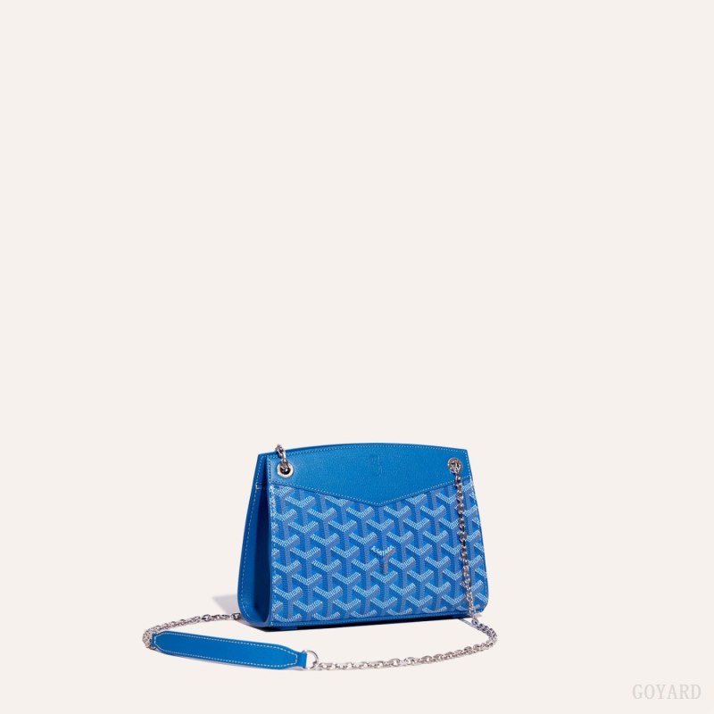 Goyard Rouette Structuré Mini Bag Vesker Blå | GY-FHG1534