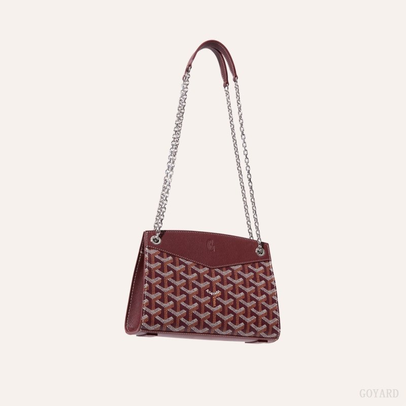 Goyard Rouette Structuré Mini Bag Vesker Burgunder | GY-PPI4186