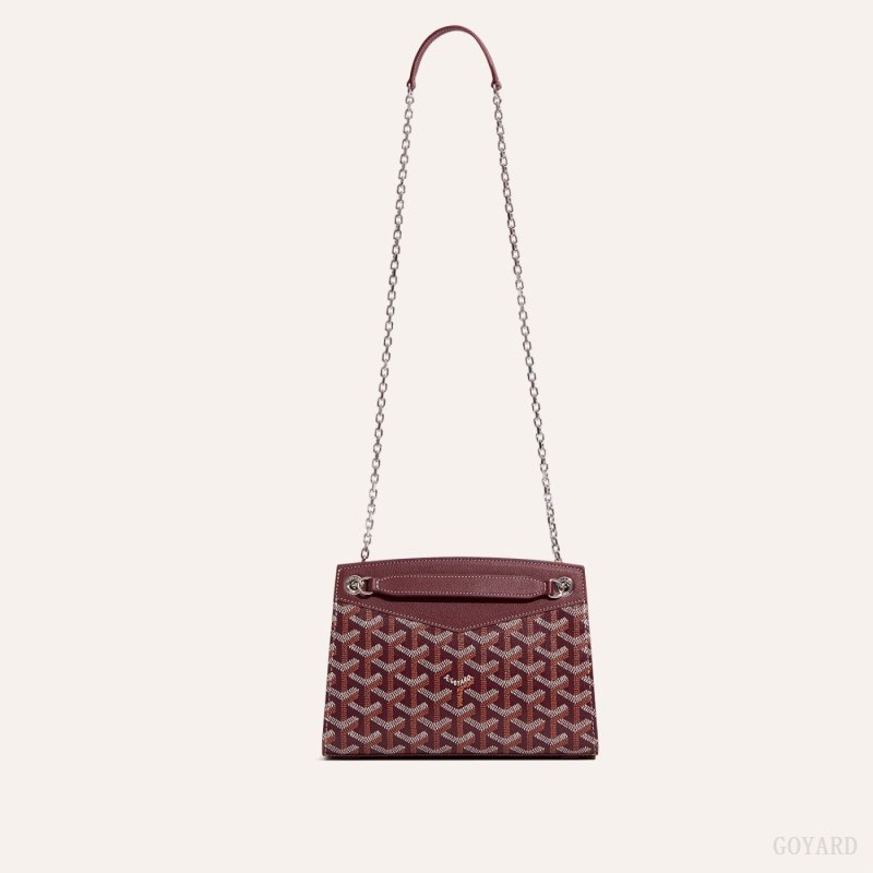 Goyard Rouette Structuré Mini Bag Vesker Burgunder | GY-PPI4186