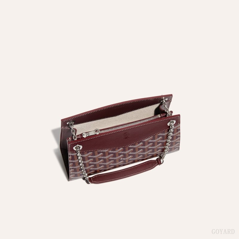 Goyard Rouette Structuré Mini Bag Vesker Burgunder | GY-PPI4186