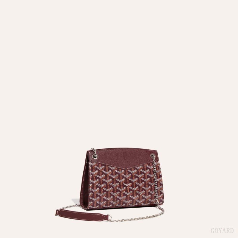 Goyard Rouette Structuré Mini Bag Vesker Burgunder | GY-PPI4186