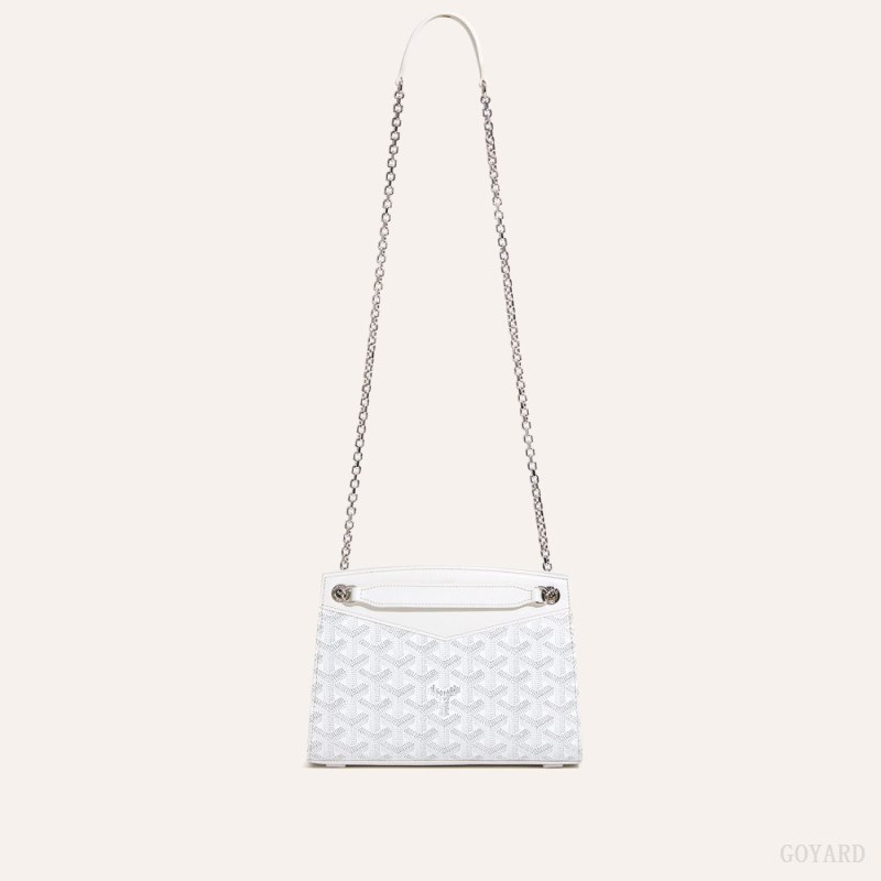 Goyard Rouette Structuré Mini Bag Vesker Hvite | GY-KTY7002
