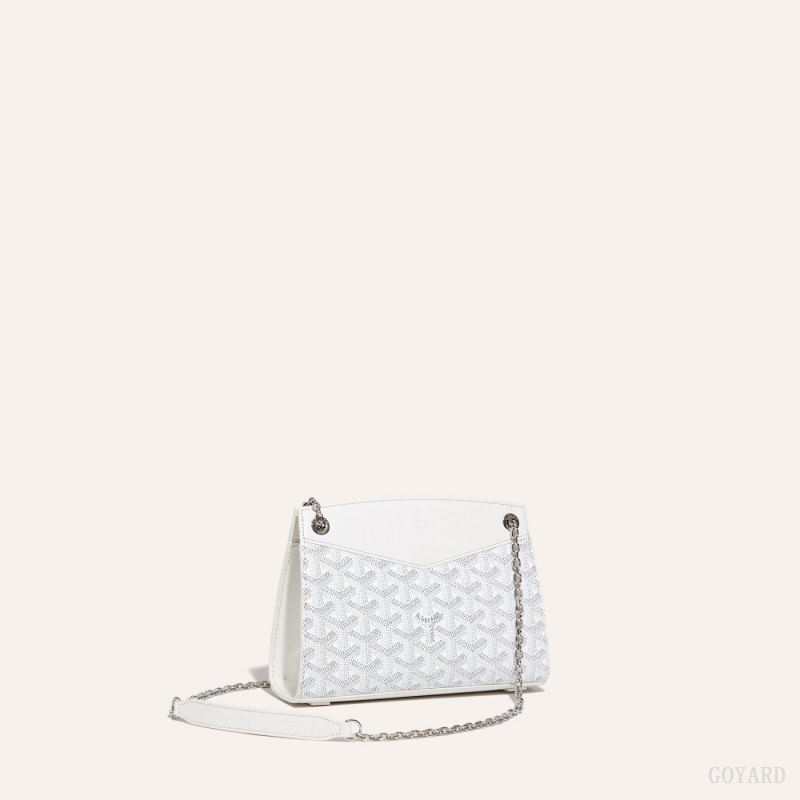 Goyard Rouette Structuré Mini Bag Vesker Hvite | GY-KTY7002