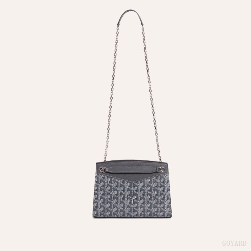 Goyard Rouette Structuré Mini Bag Vesker Grå | GY-MPE1990