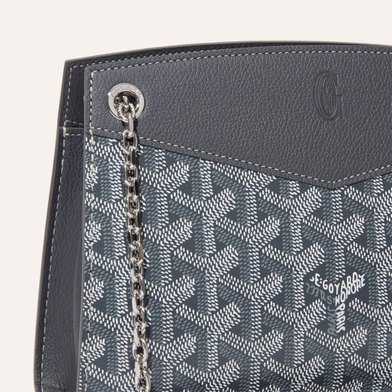 Goyard Rouette Structuré Mini Bag Vesker Grå | GY-MPE1990