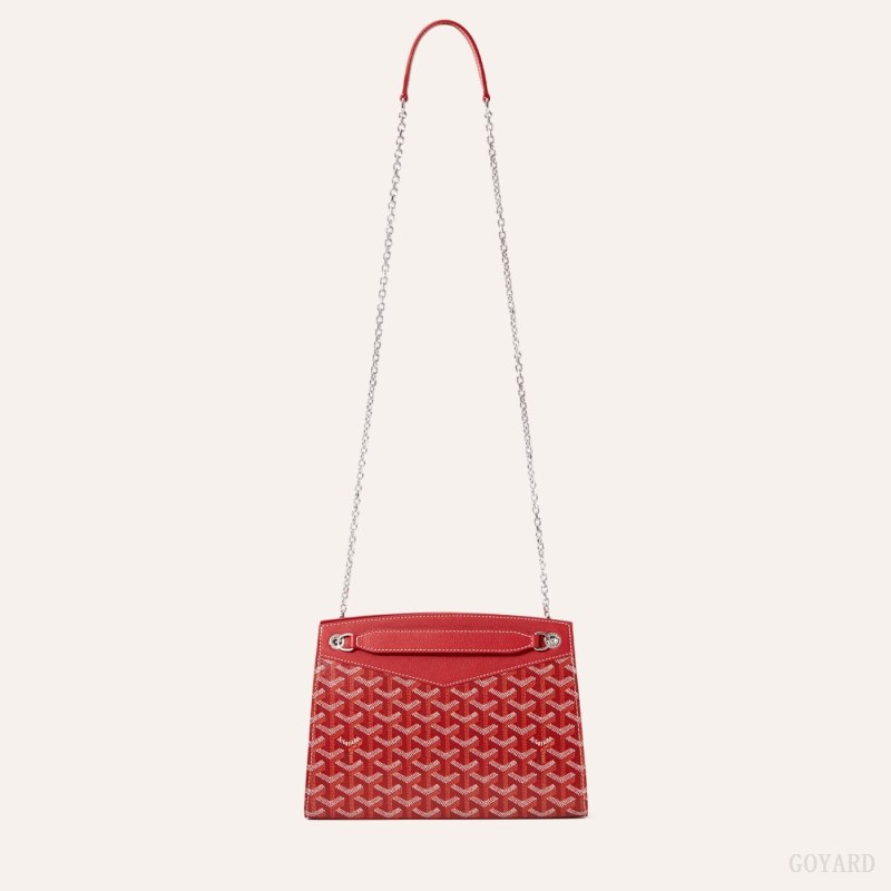 Goyard Rouette Structuré PM Bag Skulderveske Rød | GY-BFW2383
